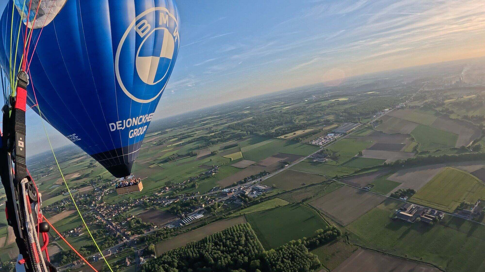 Waar Ballonteam Westhoek vliegt